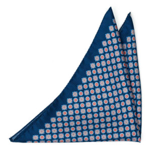 ARAZZO Navy blue lommeklud