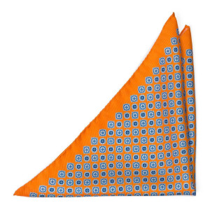 ARAZZO Orange lommeklud