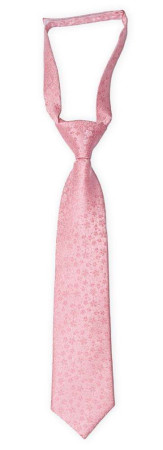 AUGURI Pale pink børneslips lille forbundet