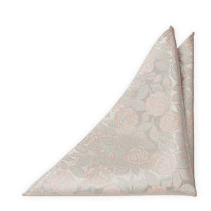 BESTMAN Silver blush lommeklud