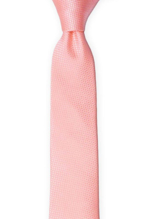 BIRDSEYE Pale pink børneslips medium