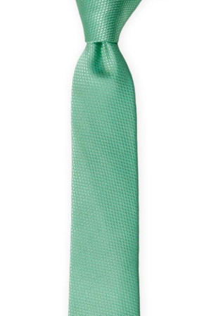 BIRDSEYE Seafoam turquoise børneslips medium