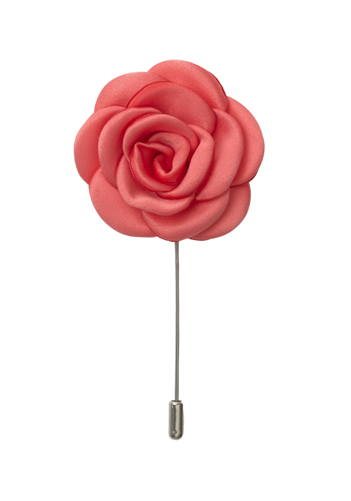 BLOOMER DARK CORAL reversnål