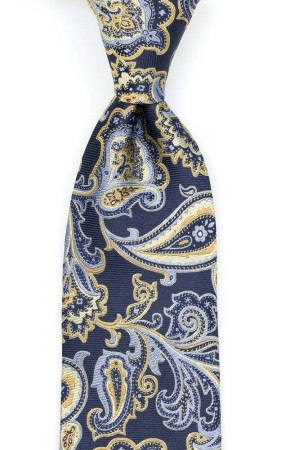BOFFOLA Navy klassiskt slips