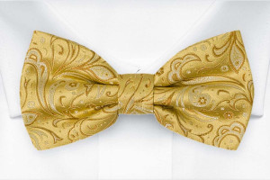 BRIDALLY Golden yellow butterfly