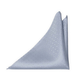 BRUDGUM Light blue lommeklud