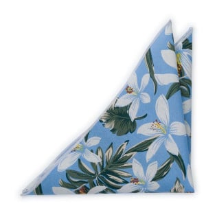 CRIBABY Light blue lommeklud
