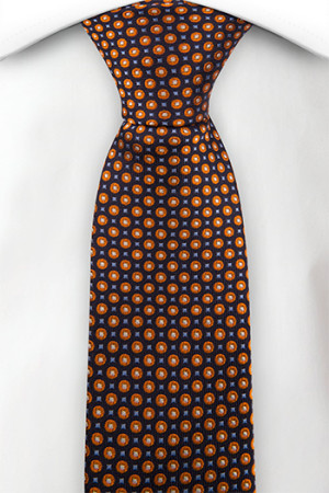 DANSGOLV ORANGE børneslips medium