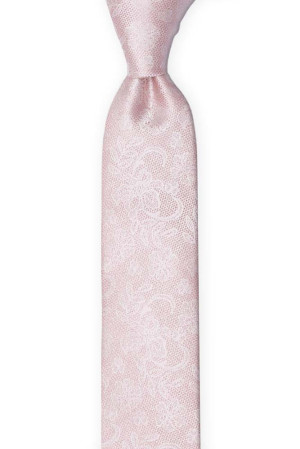 EVERAFTER Powder pink børneslips medium
