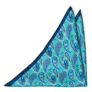 FANTASMA Turquoise lommeklud