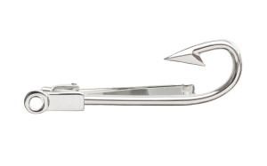 Fishing hook Silver slipsenål