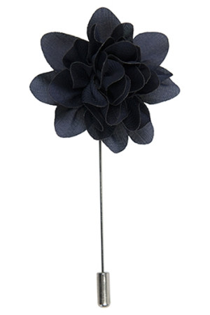 Floret Navy Blue reversnål