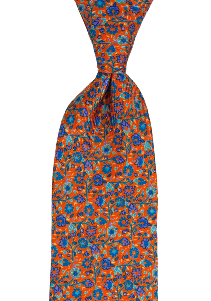 FLORIDO Orange klassisk slips