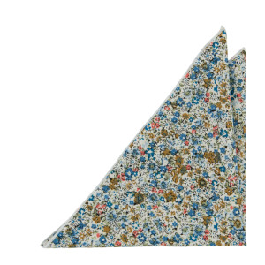 FLOWERFOLLY BLUE lommeklud