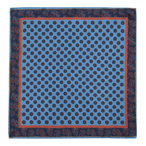 FRANCOBOLLO Light blue lommeklud