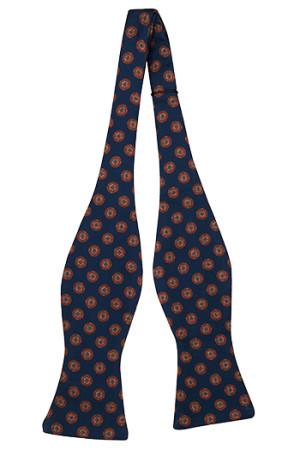 FRANCOBOLLO Navy blue ubunden butterfly