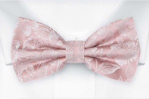 GARTER Blush pink butterfly
