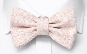 GARTER PALE PINK butterfly