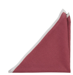GARTERSTITCH MAUVE lommeklud