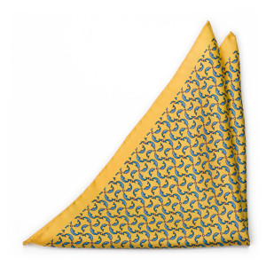 GIOCHIFINI Yellow lommeklud