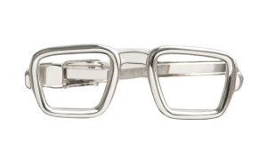 Glasses Silver slipsenål