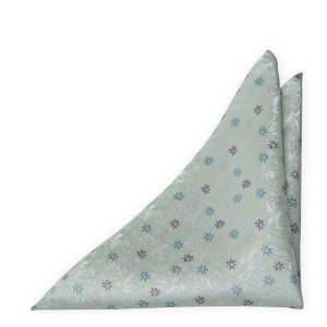 GROOMBLOOM Dusty mint lommeklud