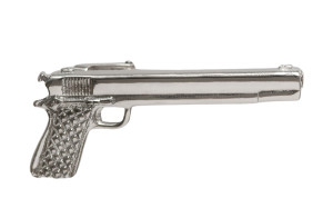 Hand gun Silver slipsenål