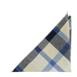 INTERWEAVE Blue lommeklud
