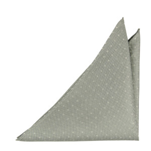 BRUDGUM Light grey lommeklud