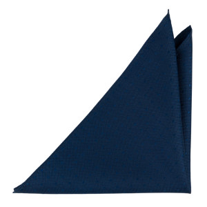 BRUDGUM Navy blue lommeklud