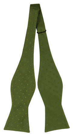 BRUDGUM Olive green ubunden butterfly