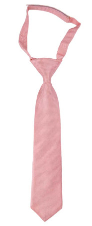 DRUMMEL Pastel pink børneslips lille forbundet