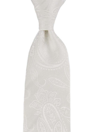 FLOTT WHITE klassisk slips