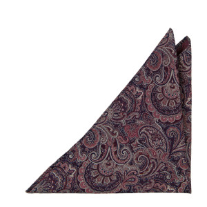 JAJAMAN BURGUNDY lommeklud