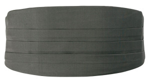 SOLID Dark grey skærf