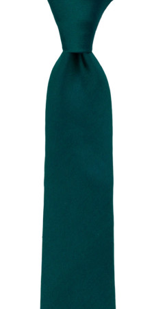 SOLID Dark pine børneslips medium
