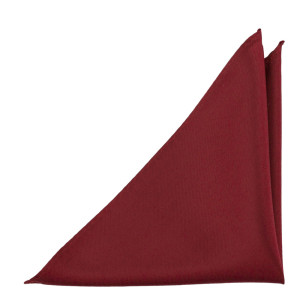 SOLID Dark red lommeklud