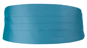 SOLID Dark turquoise skærf