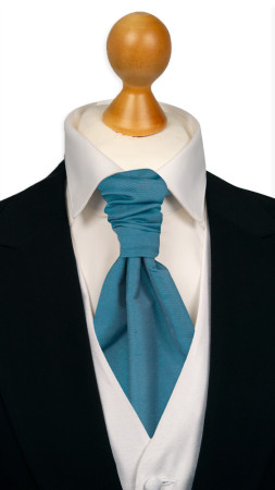 SOLID Dark turquoise bunden kravat