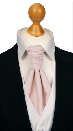 SOLID Dusty pink bunden kravat
