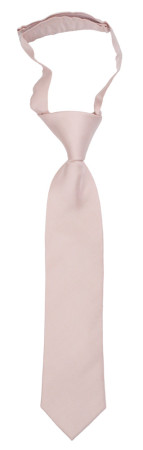 SOLID Dusty pink børneslips lille forbundet