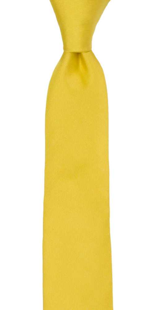 SOLID Lemon børneslips medium