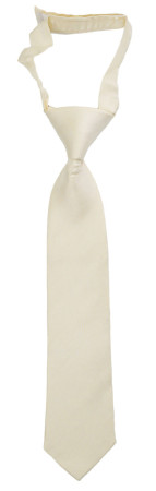 SOLID Off white børneslips lille forbundet
