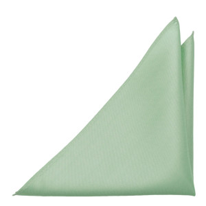 SOLID Pastel green lommeklud