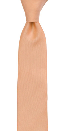 SOLID Peach børneslips medium