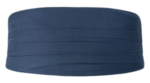SOLID Steel blue skærf