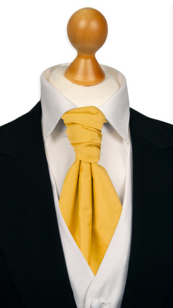 SOLID Yellow bunden kravat