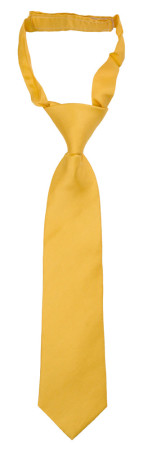 SOLID Yellow børneslips lille forbundet