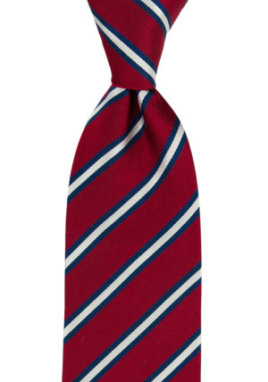STRECKAD RED klassisk slips