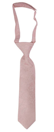 VIGSEL Powder pink børneslips lille forbundet